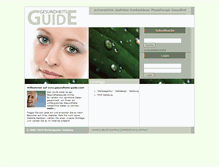 Tablet Screenshot of gesundheits-guide.com